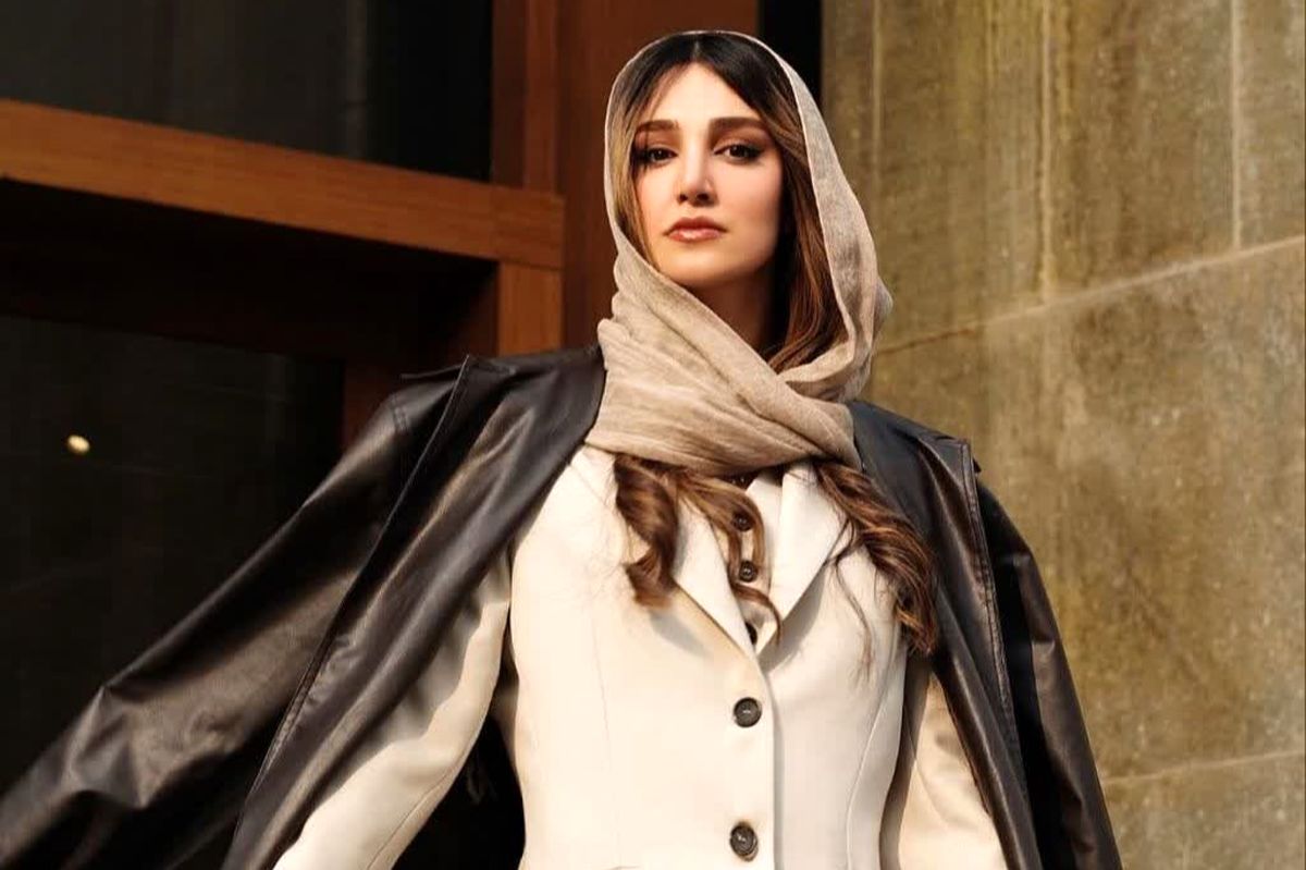گریم عجیب زهرا نادری فر بازیگر نقش هوژان در سریال ناریا