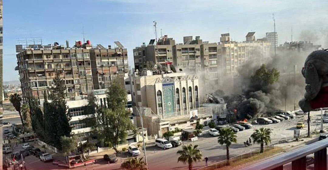 حمله رژیم صهیونیستی به ساختمان مجاور سفارتخانه ایران در دمشق