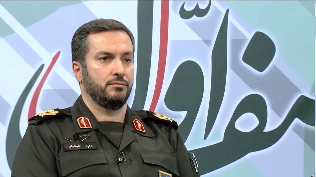 شهادت سردار پاسدار داوود شیخیان فرمانده پدافند هوایی نیروی هوافضای سپاه