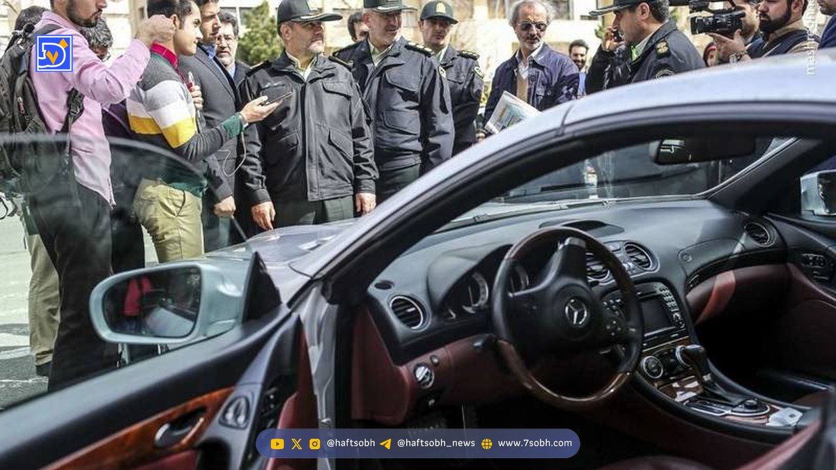 دستگیری سارق حرفه‌ای خودروهای بنز در شمال تهران 