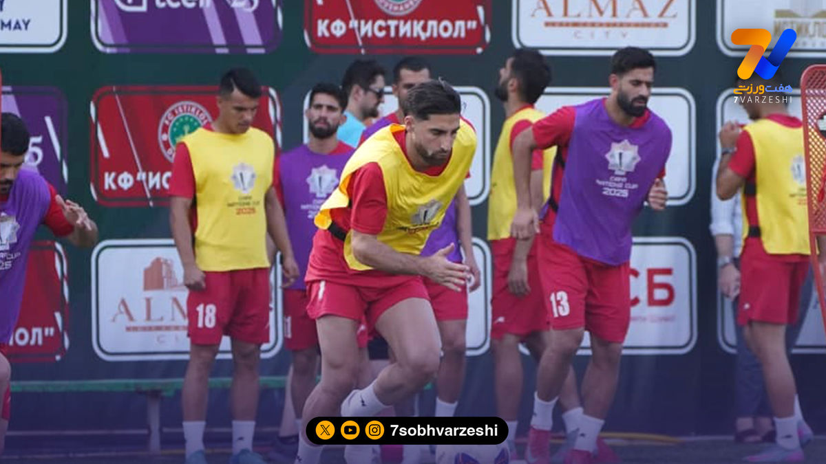 تیم ملی ایران برای افغانستان تمرین کرد