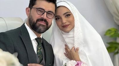 قاب خانوادگی مجری تلویزیون در هیئت + عکس