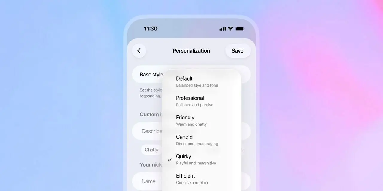 ChatGPT بالاخره احساساتی شد/ مدل جدید GPT-۵.۱ حالا صمیمی و باهوش شده