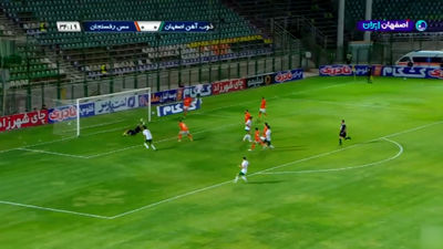 خلاصه بازی ذوب آهن 2 - مس رفسنجان 0