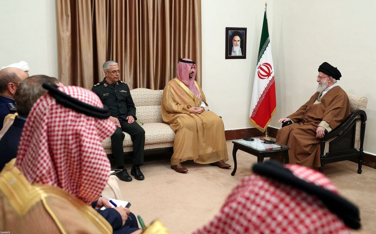 بن سلمان وارد تهران شد