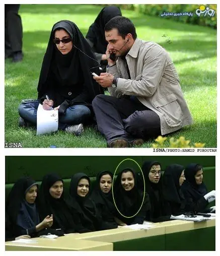 خانم سعیدی در مجلس هفتم خبرنگار پارلمانی بود