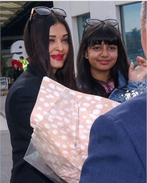 آیشواریا و دخترش