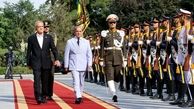 لحظه تذکر دژبان ریاست‌جمهوری به پزشکیان به دلیل رعایت نکردن پروتکل استقبال از نخست‌وزیر پاکستان (ویدیو)