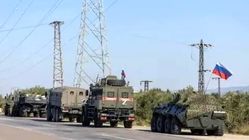 
گشت نظامی روسیه در قامشلی سوریه
