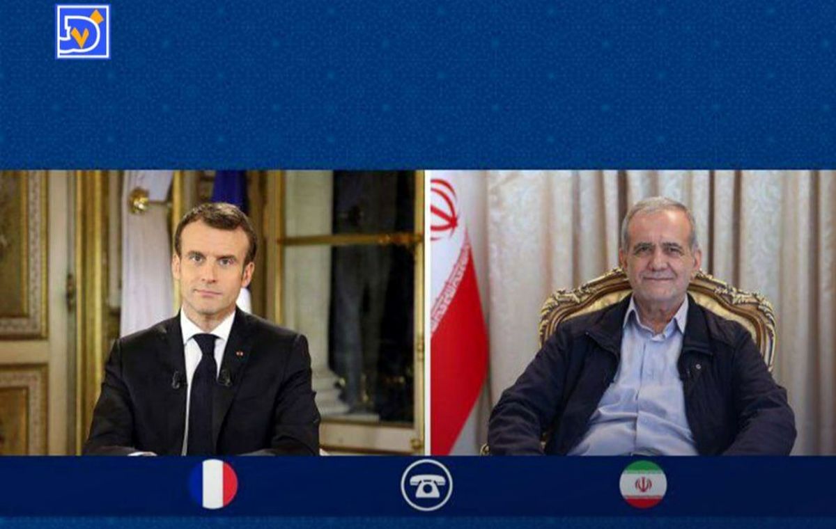 پاسخ پزشکیان به تماس تلفنی رئیس جمهور فرانسه