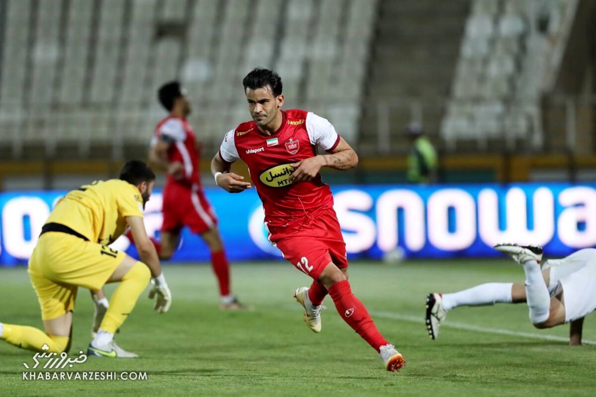 ویدئو| گل پرسپولیس به هوادار توسط آل کثیر