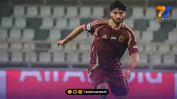 بازیکن ایرانی، روی پوستر تیم اماراتی