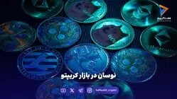 نوسان در بازار کریپتو