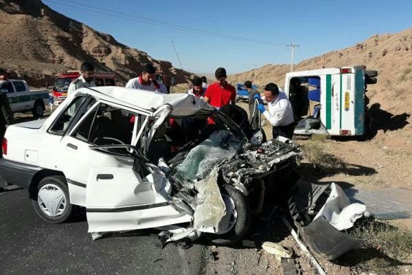 افزایش ۵ درصدی حوادث رانندگی در ۹ ماهه سال جاری