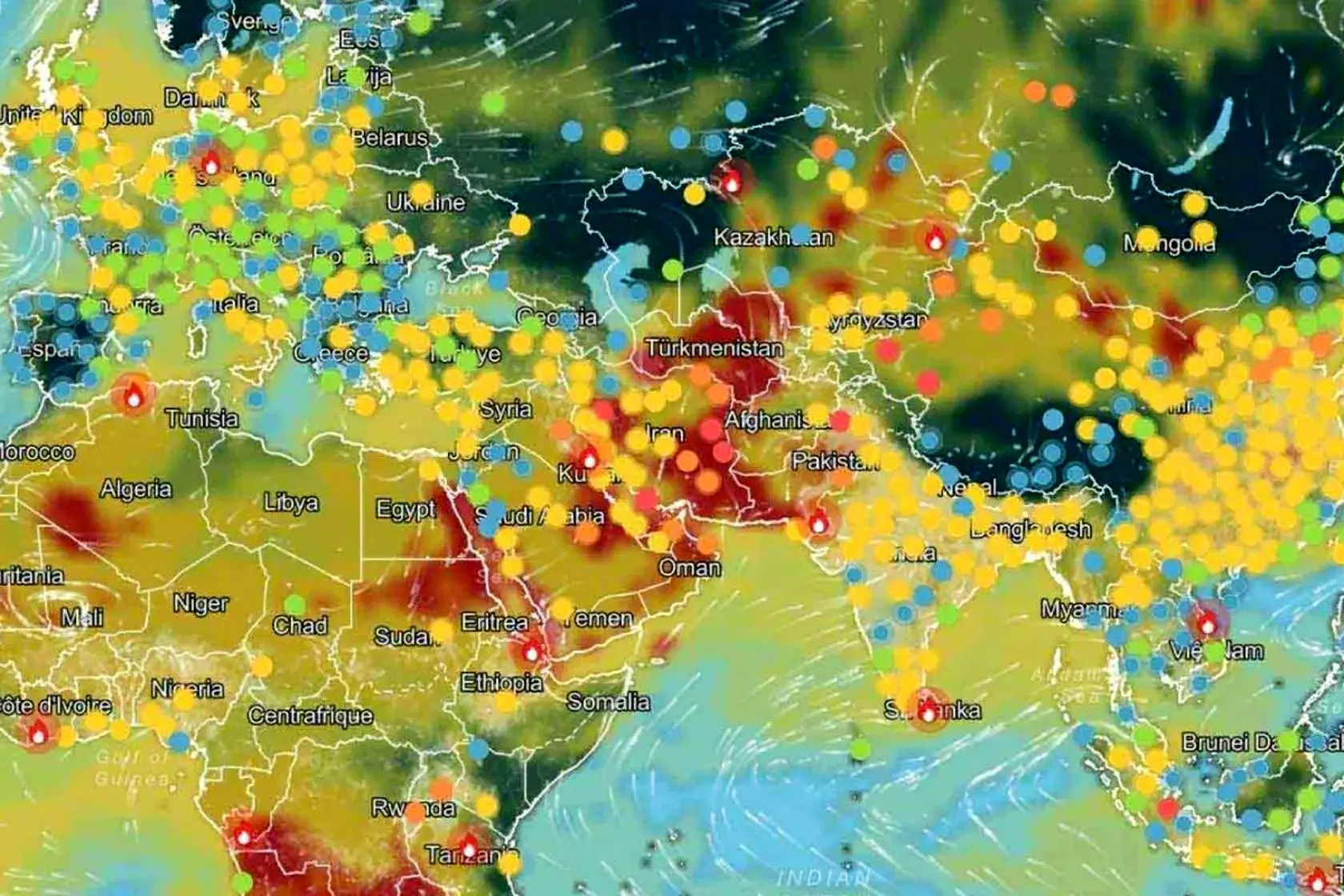  این روزها آلودگی هوا بیشتر شهرهای بزرگ ایران را درگیر کرده است.