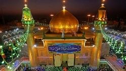 حال و هوای حرم امیرالمومنین در نجف و بین الحرمین در شب اربعین+ فیلم