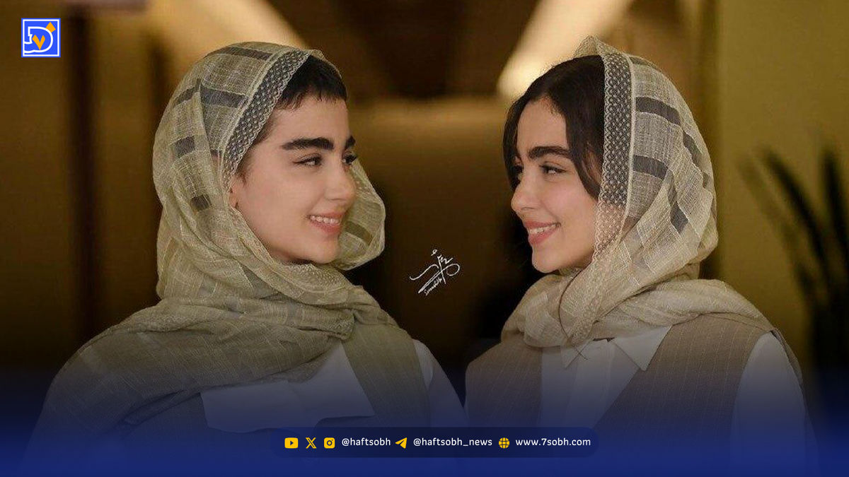 عکس صمیمی نیکای پایتخت و نفس بازغی با دسته گل در پشت صحنه «زنبورهای حوالی آزادی»