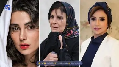 سفر در زمان | سلفی «آفرین» و همسرش «محمدعلی» در پشت صحنه سریال آنام سال 1396