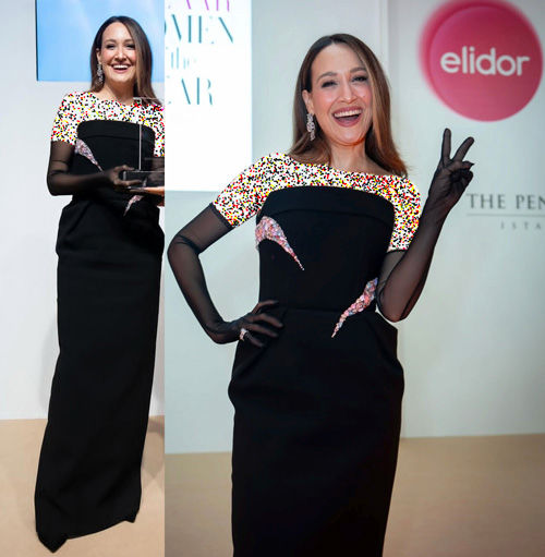 بازیگران ترک در مراسم زن سال