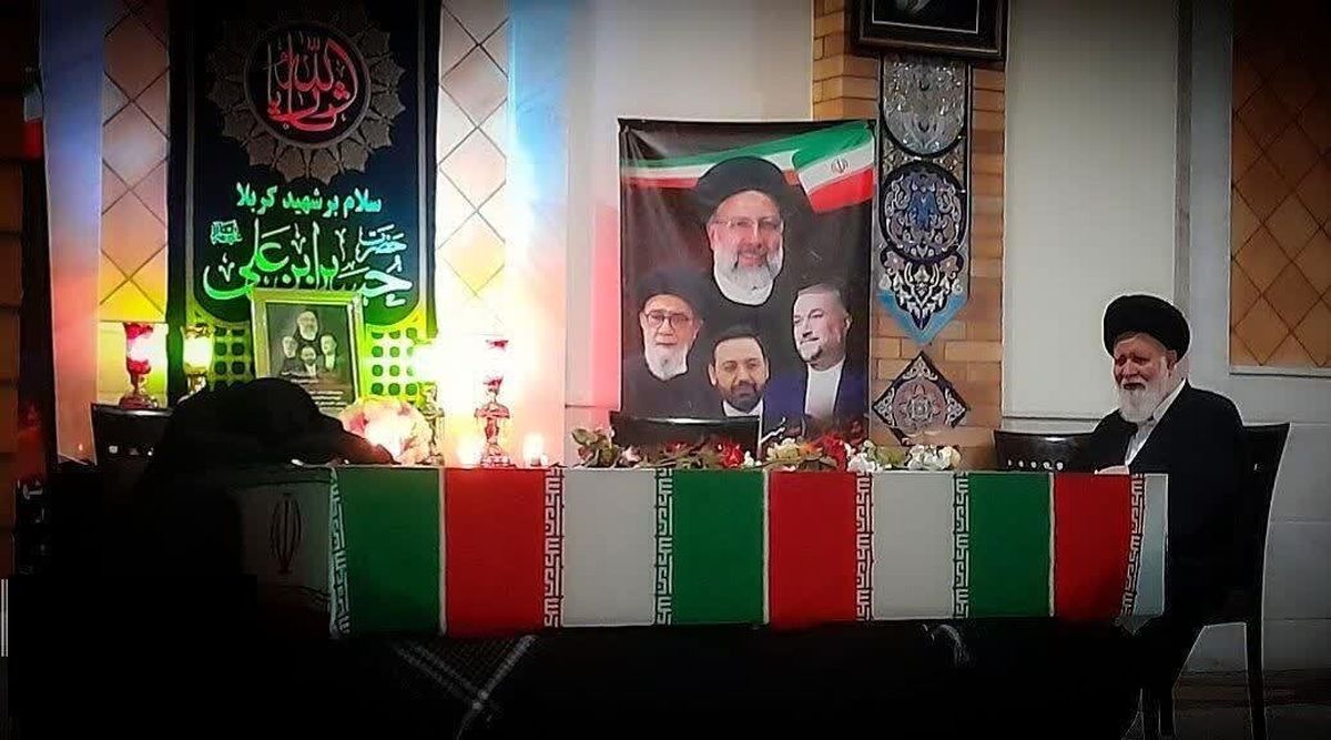 عکس| آمادهسازی محل دفن آیتالله رئیسی در حرم امام رضا(ع)