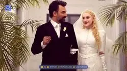 نگاهی به عکس ماه‌عسل زوج ۴۵ و ۳۸ ساله سینما/ ازدواج آرام جعفری و بابک انصاری 