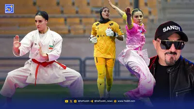 قاب امروز| نازنین و ساغر در پسران فریدون و سلبریتی‌ها و پاییز
