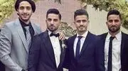 آلبوم عروسی مهدی ترابی، ستاره تیم ملی / مراسم کاملا متفاوت و تکرارنشدنی از نصب بنر حاج قاسم سلیمانی تا خواندن شعر حماسی + ویدیو