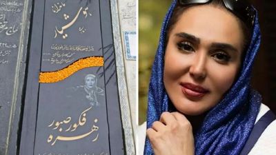  رونمایی المیرا شریفی مقدم از کت و دامن زیبایش و کفش های پاشنه بلند مجلسی اش در کنار 3 خانم مجری  