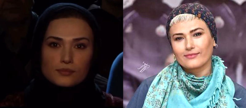 صورت نچرال بازیگران ایرانی