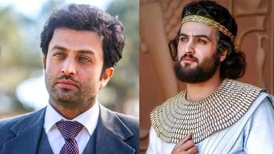 سفر در زمان| «مصطفی زمانی» در اتاق گریم سریال یوسف پیامبر؛ سال 1385 + عکس