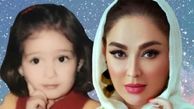 تغییر چهره الهام حمیدی همسر یوسف پیامبر در 3 سالگی + عکس