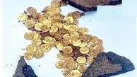 کشف گنج سکه‌ طلا ۷۰۰ ساله + عکس