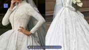 این لباس عروس 600 میلیون می ارزد + عکس