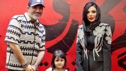استوری جذاب مهران غفوریان از دختر زیباش هانا + عکس