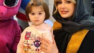 سلفی دوست‌داشتنی مادر و دختری نیوشا ضیغمی و لنا خانوم کوچولو + عکس