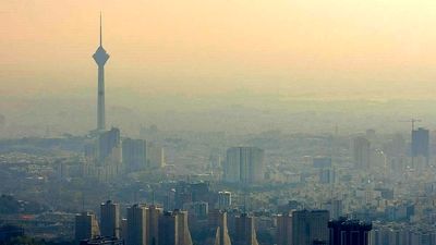 شاخص آلودگی هوای تهران امروز 29 اسفند 1403