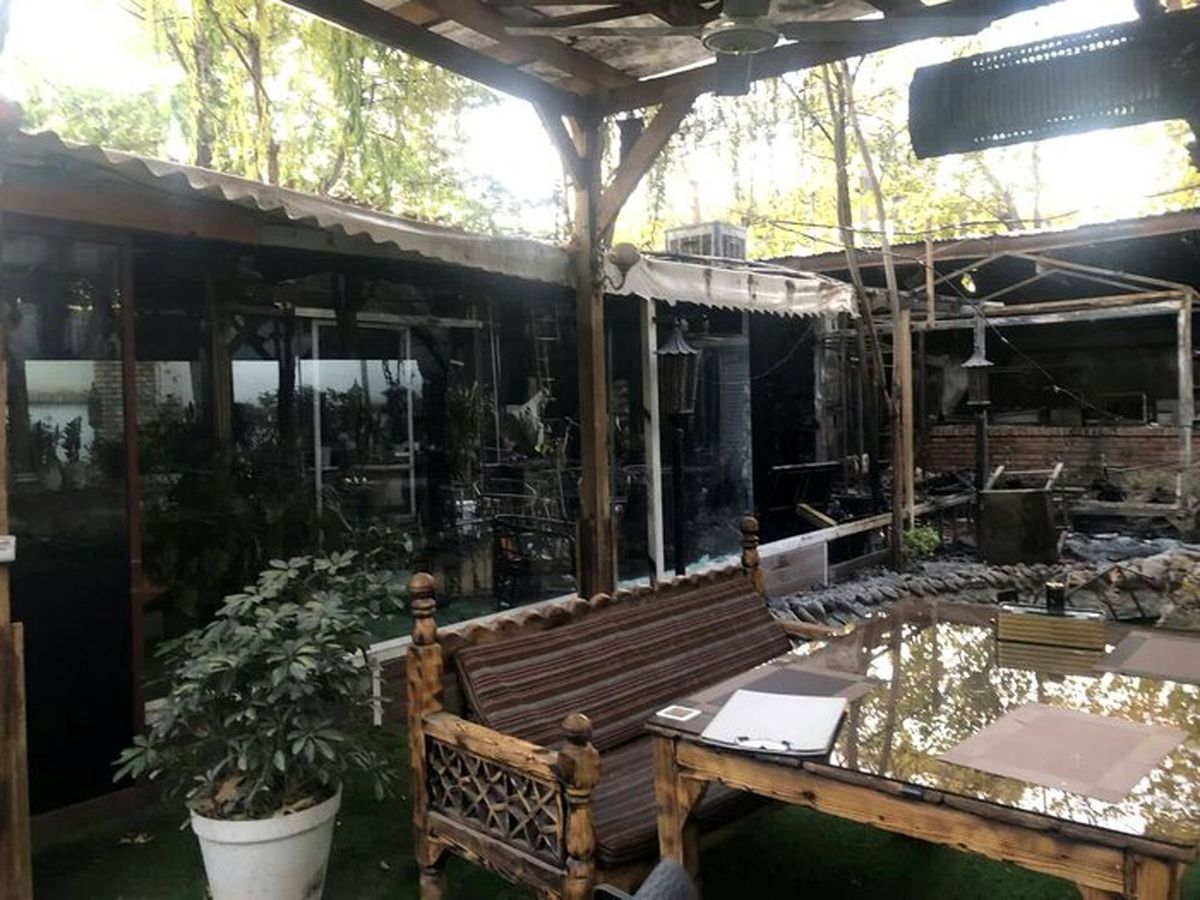 آتشسوزی در یک رستوران در فرحزاد