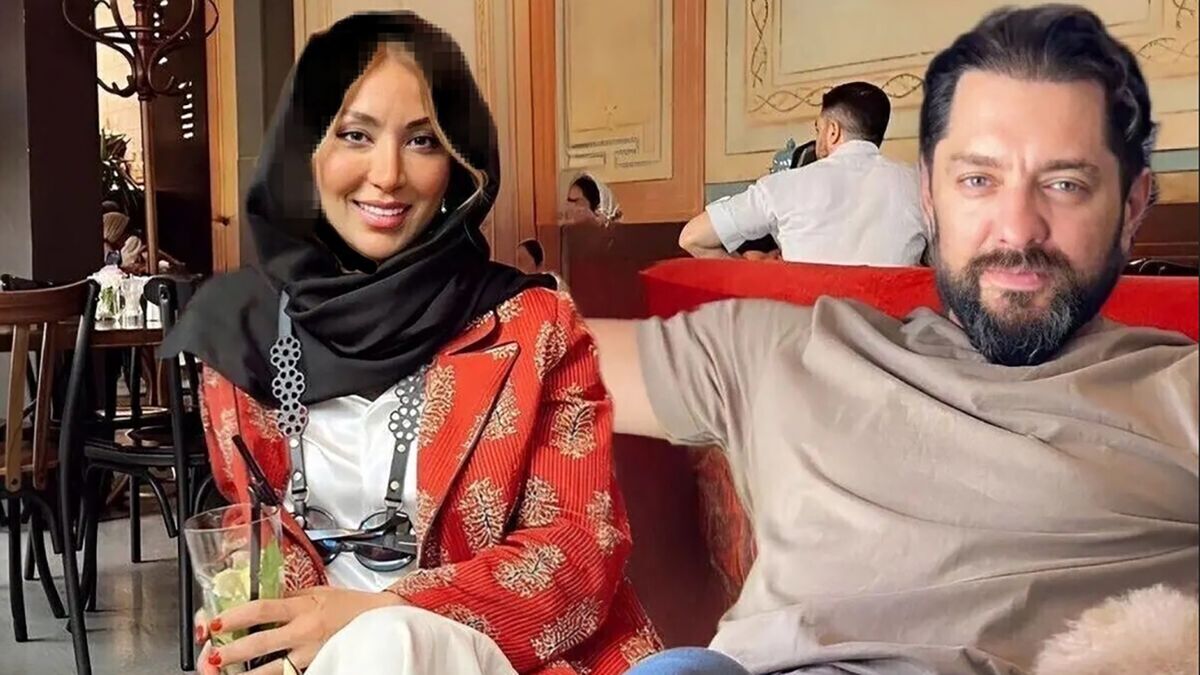 دکوراسیون کلاسیک ورودی خانه مینا مختاری؛ چراغ نفتی قدیمی و آینه برنزی + عکس