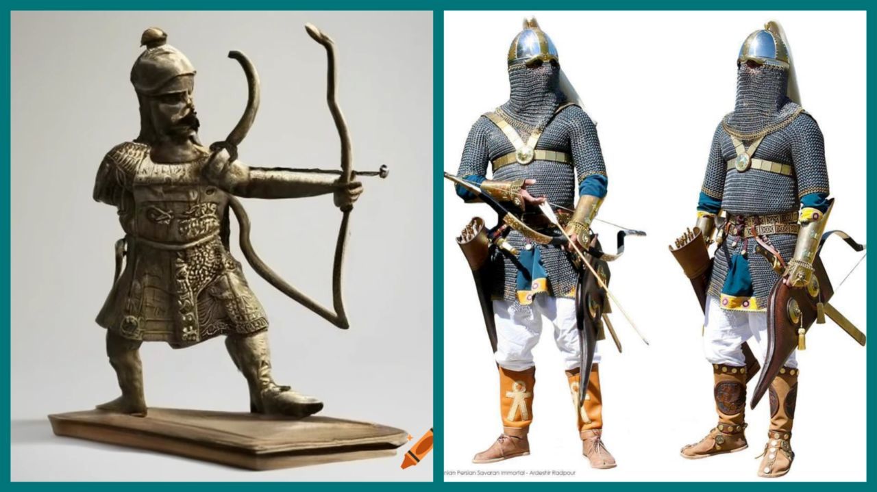 با سلاح‌های مرگبار ارتش هخامنشی و ساسانی آشنا شوید - دیجینوی