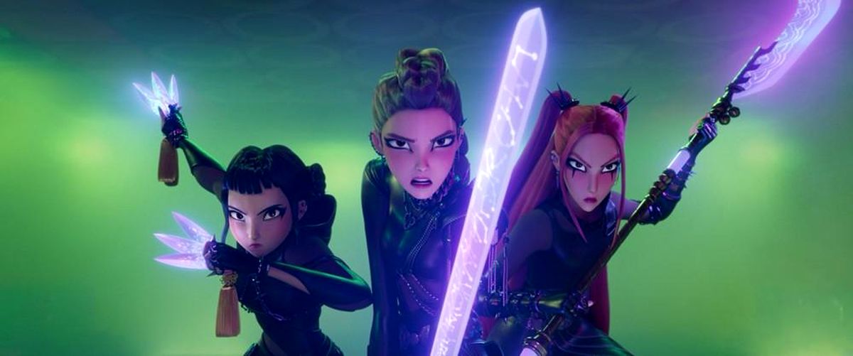 KPop Demon Hunters، انیمیشنی با ستاره‌های کی‌پاپ و شیاطین