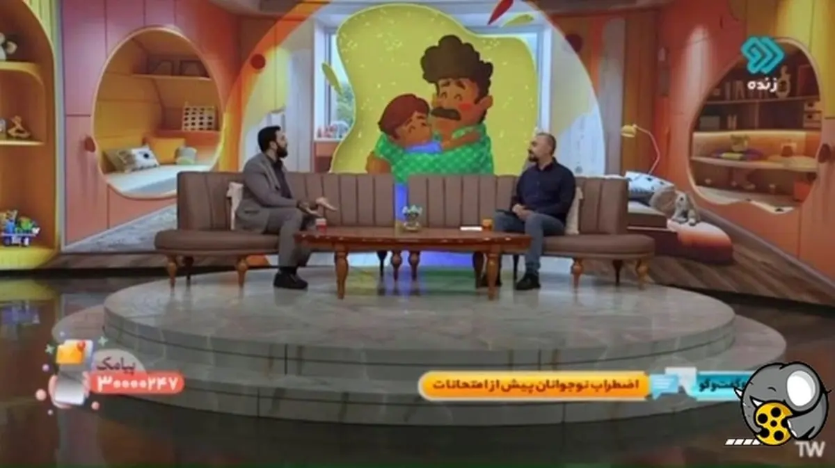 اتفاق عجیب در پخش زنده تلویزیون؛ برق صدا و سیما هم رفت (ویدیو)