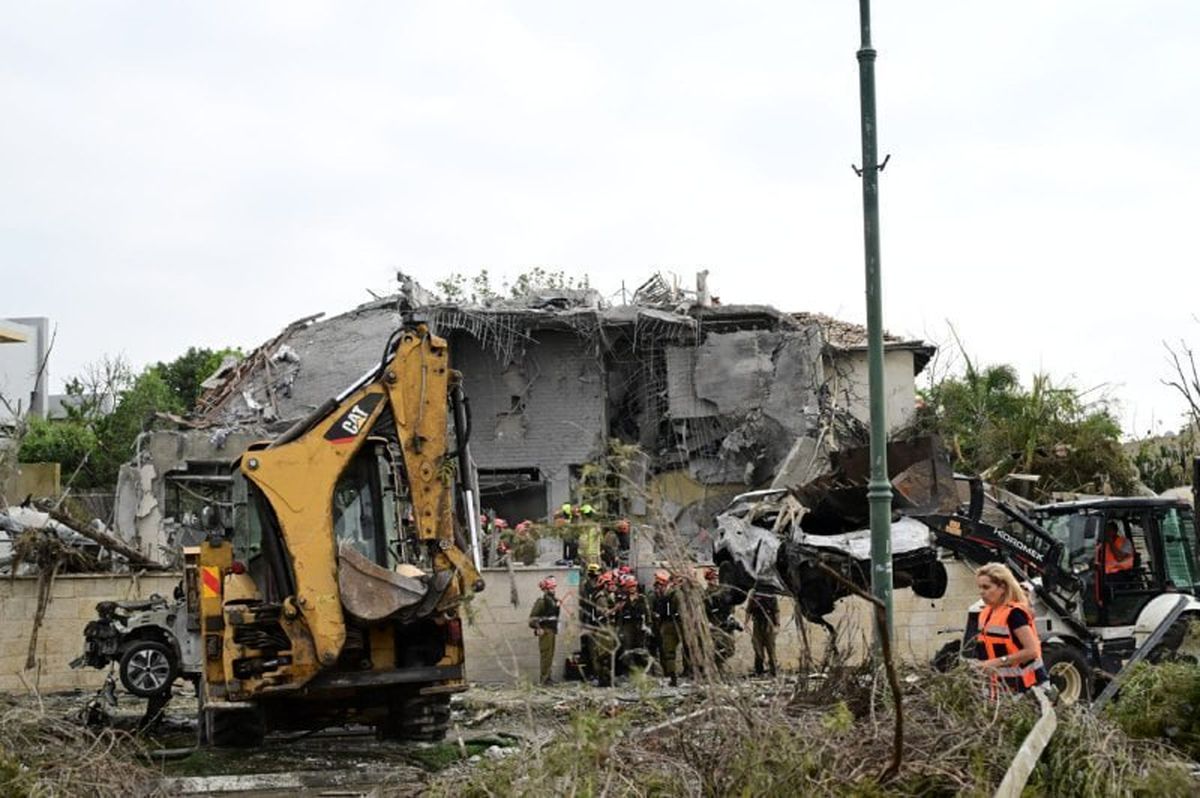 حملۀ موشکی ایران به یک مرکز حساس بیولوژیک وزارت جنگ اسرائیل