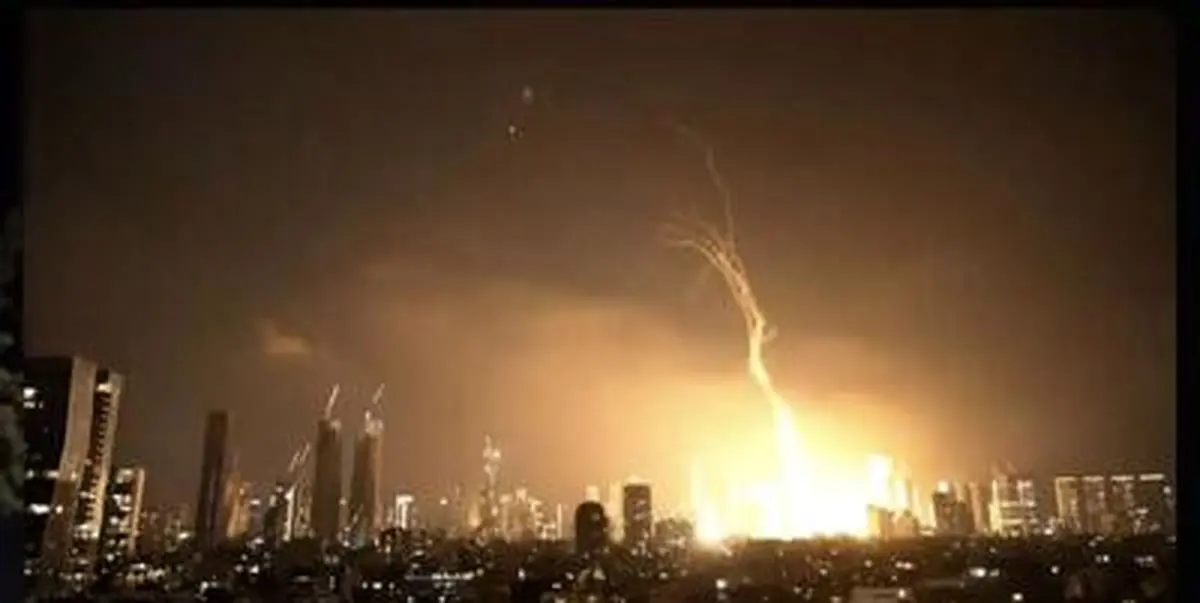 لحظه ای باورنکردنی از اصابت موشک ایرانی به ساختمانی در جنوب تل آویو + ویدیو