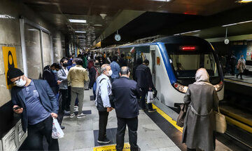 حادثه در مترو؛ مرگ یک شهروند در برخورد با قطار