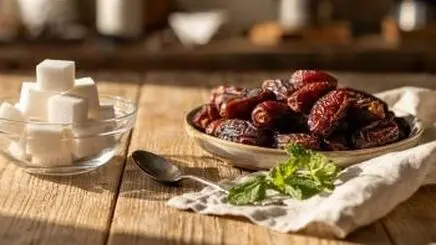 کالری یک حبه قند بیشتر است یا یک عدد خرما ؟