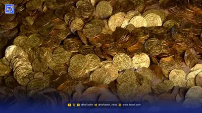 کشف گنج سکه‌ طلا ۷۰۰ ساله + عکس