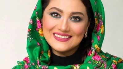 شبنم مقدمی و همسرش علیرضا آرا در مراسم شب بازیگر در صبامال + فیلم