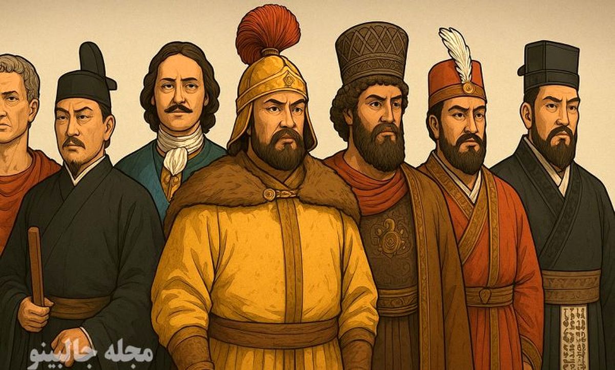 ۱۰ پادشاه افسانهای تاریخ | معرفی و رتبه بندی فاتحانی که جهان از نامشان میلرزید!