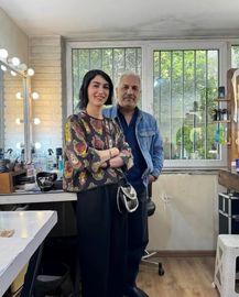 عکس‌های جدیدی از مهران مدیری در پشت صحنه سریال تاسیان