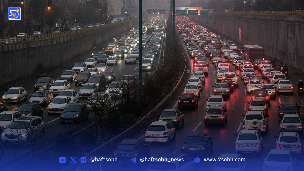 ترافیک سنگین تهران و خوشه‌های خشم‌